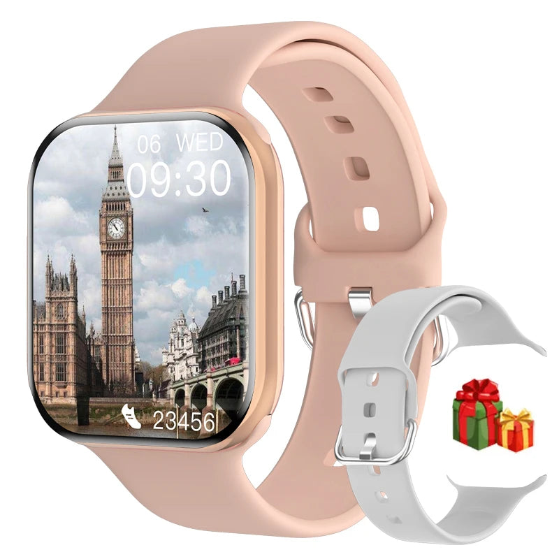 GPS Smart Watch Women Ultra Series 9 NFC Smartwatch Men BT Call IP68 Waterproof Wireless Watches Charging Watch 9 Upgrade IW10