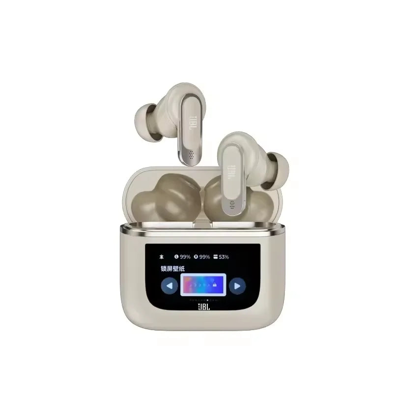JBL Tour Pro2 True Wireless Bluetooth Earbuds Noise-Cancelling Headphones LED Smart Display
