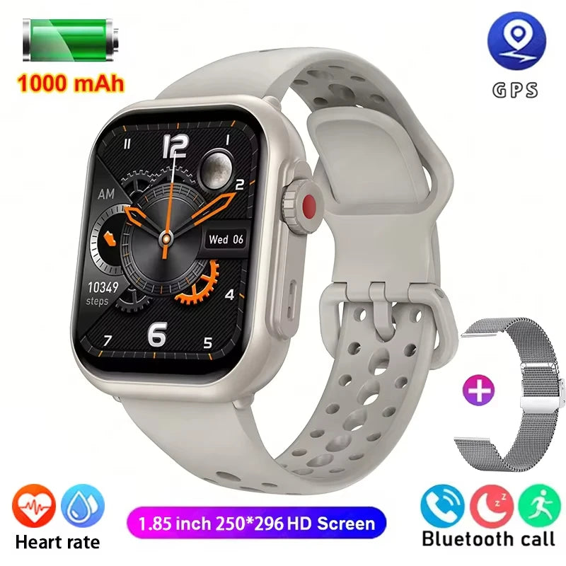Watch Ultra 2 SE Men Women Smart Bracelet 1000mAh Battery GPS AMOLED Display Bluetooth Call Sport Waterproof Smart Watch For IOS