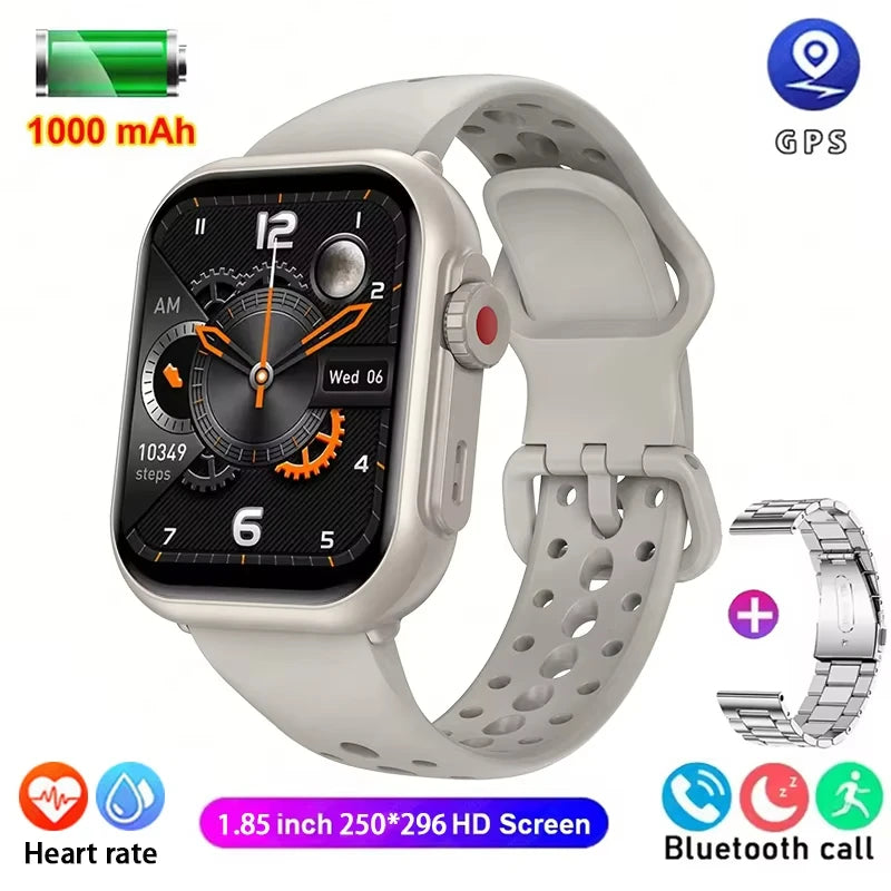 2026 New Women Watch Ultra 2 SE Smart Watches 1000mAh 1.85"AMOLED Full Touch Screen BT Call Smartwatch For IOS Android Gift