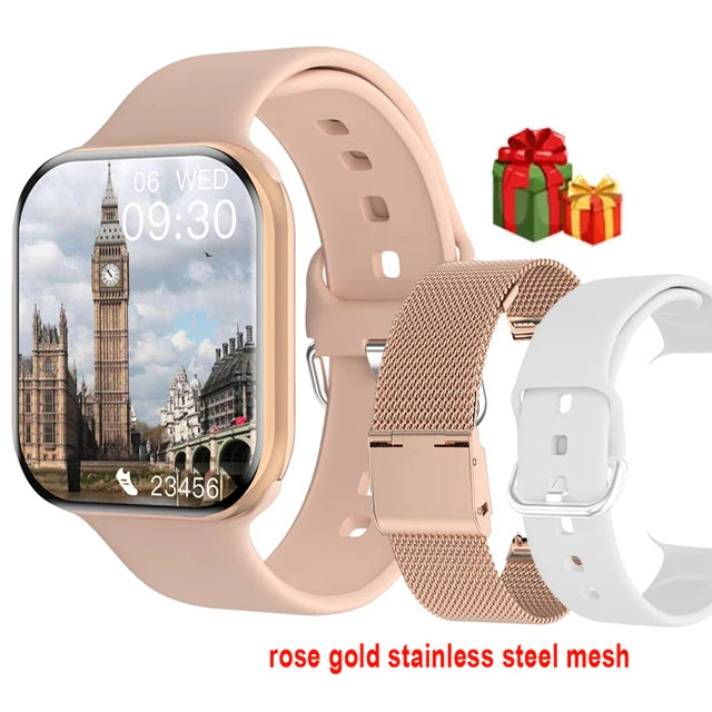 GPS Smart Watch Women Ultra Series 9 NFC Smartwatch Men BT Call IP68 Waterproof Wireless Watches Charging Watch 9 Upgrade IW10