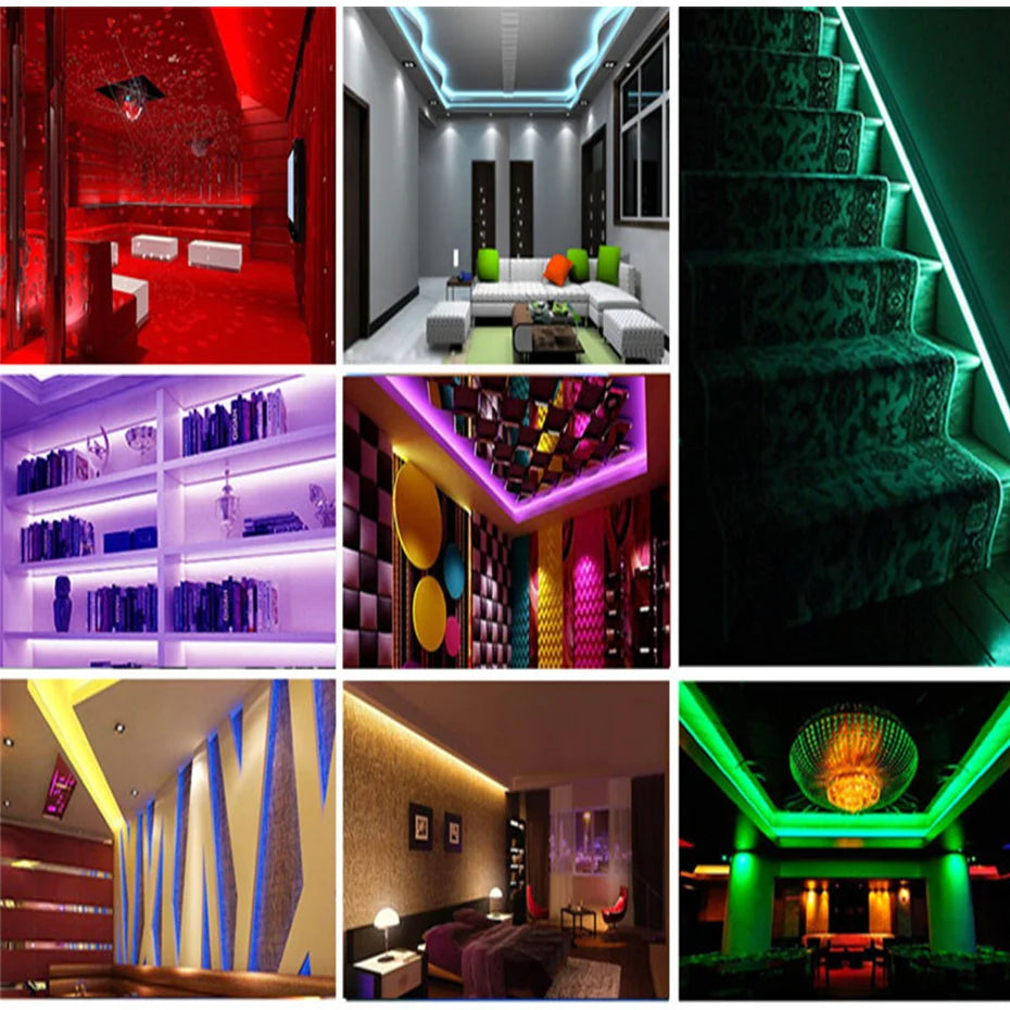 RGB LED Strip Lights 220V 5050SMD EU IP67 Warm White Red Flexible Silicone Tape 10M 25M for Indoor Outdoor Lighting Decoration