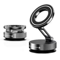 Super Strong Magnetic Phone Holder Foldable Design 360° Adjustable Vacuum Car Mount For Car Desk Bathroom Phone Holder