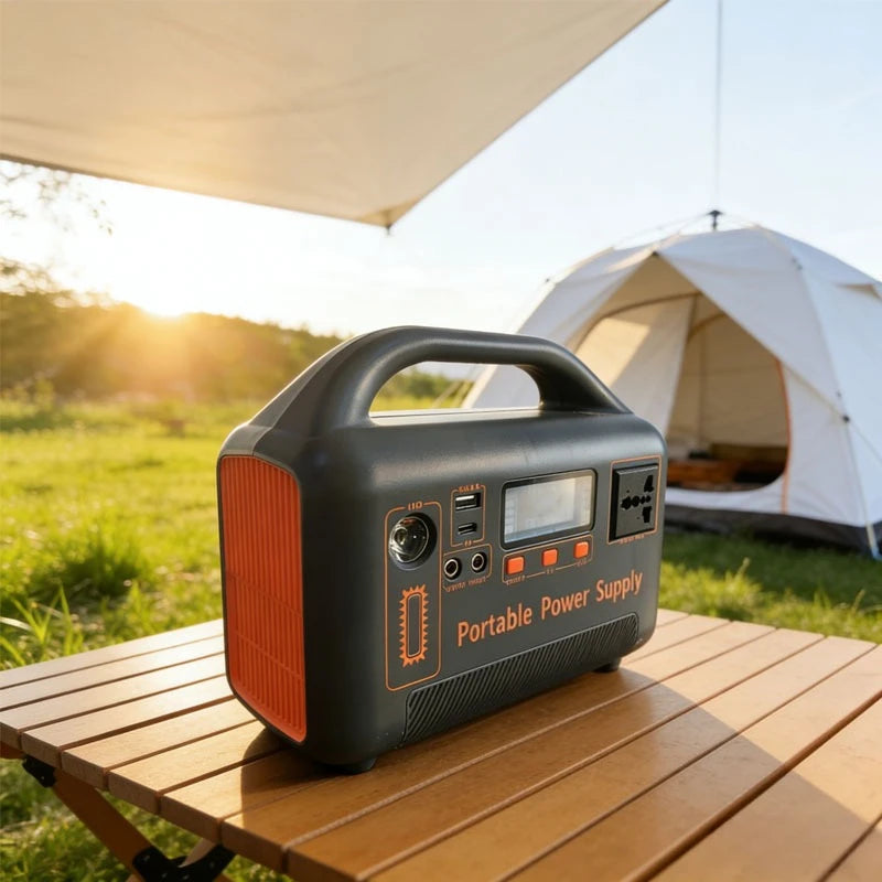 New 400W Portable Power Station 220V 192Wh Power Bank LiFePO4 for Solar Generator Outdoor Energy Camping RV Backup Power Bank