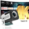 HY320mini Portable Smart Projector 720P 4K Android 13 WiFi6 BT5.0 LCD Outdoor Home Theater USB Projector