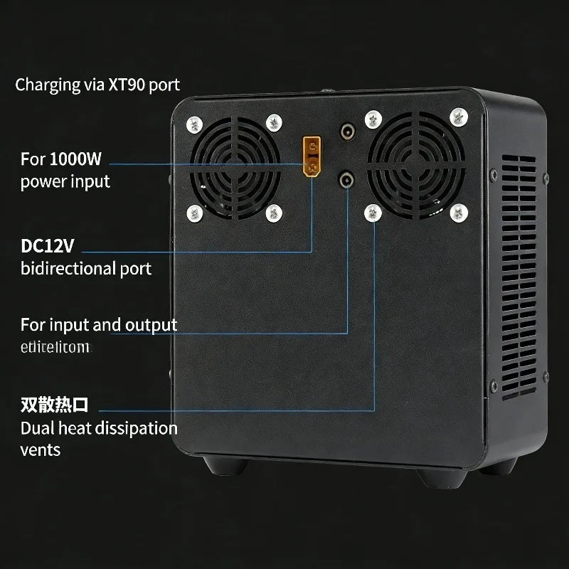 500Wh 500W 220V Portable Power Station Solar Generator Emergency Backup Battery Power Supply for Home Outdoor Camping Stall