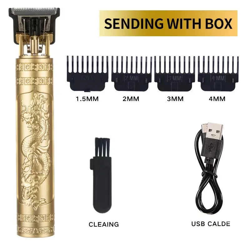 T9 USB Electric Hair Clipper For Men Hair Cutting Machine Rechargeable Man Shaver Trimmer Barber Technical Beard Trimmer