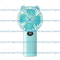 E74D Mini Handheld Fan Mini Fan 3 Speeds Enhanced Rechargeable Quiet Pocket Fan for Home Outdoor