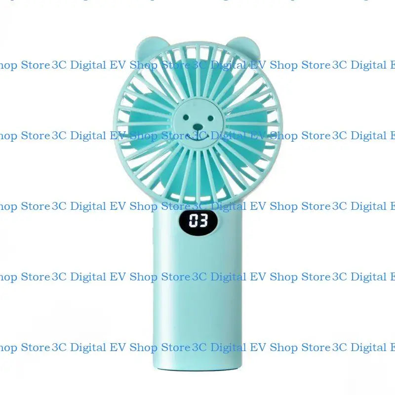E74D Mini Handheld Fan Mini Fan 3 Speeds Enhanced Rechargeable Quiet Pocket Fan for Home Outdoor