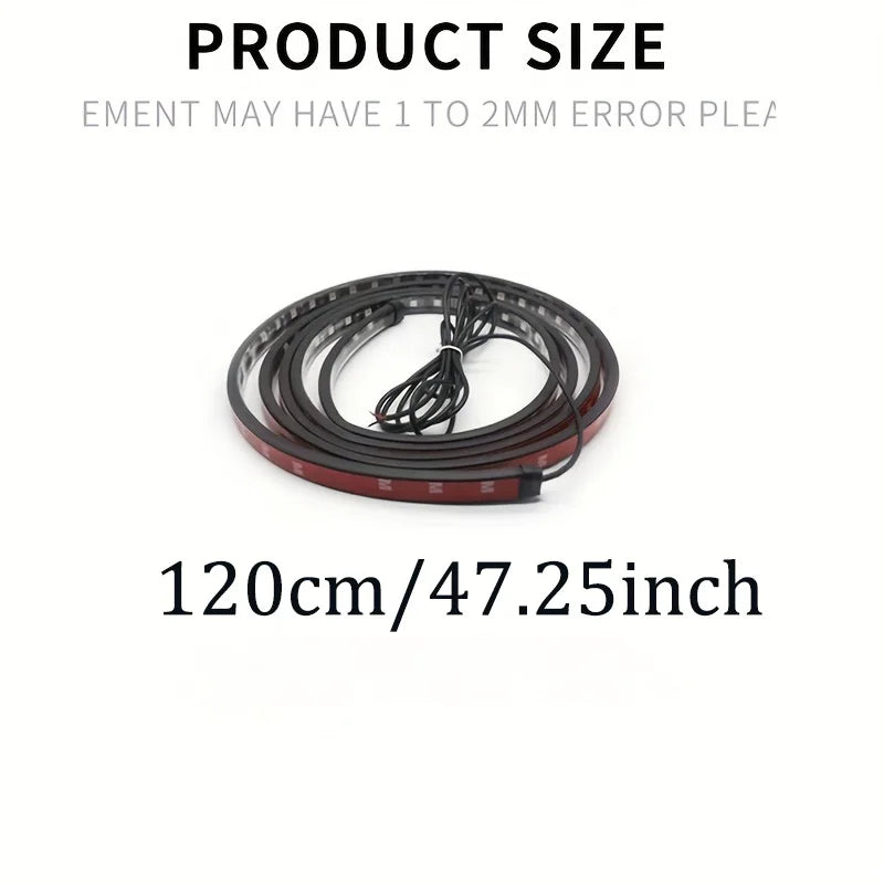 RGB LED Strip Lights for Trucks Operating on 24V an Ambient Lighting Kit for Vehicles Designed for Driving Truck Flashing Light